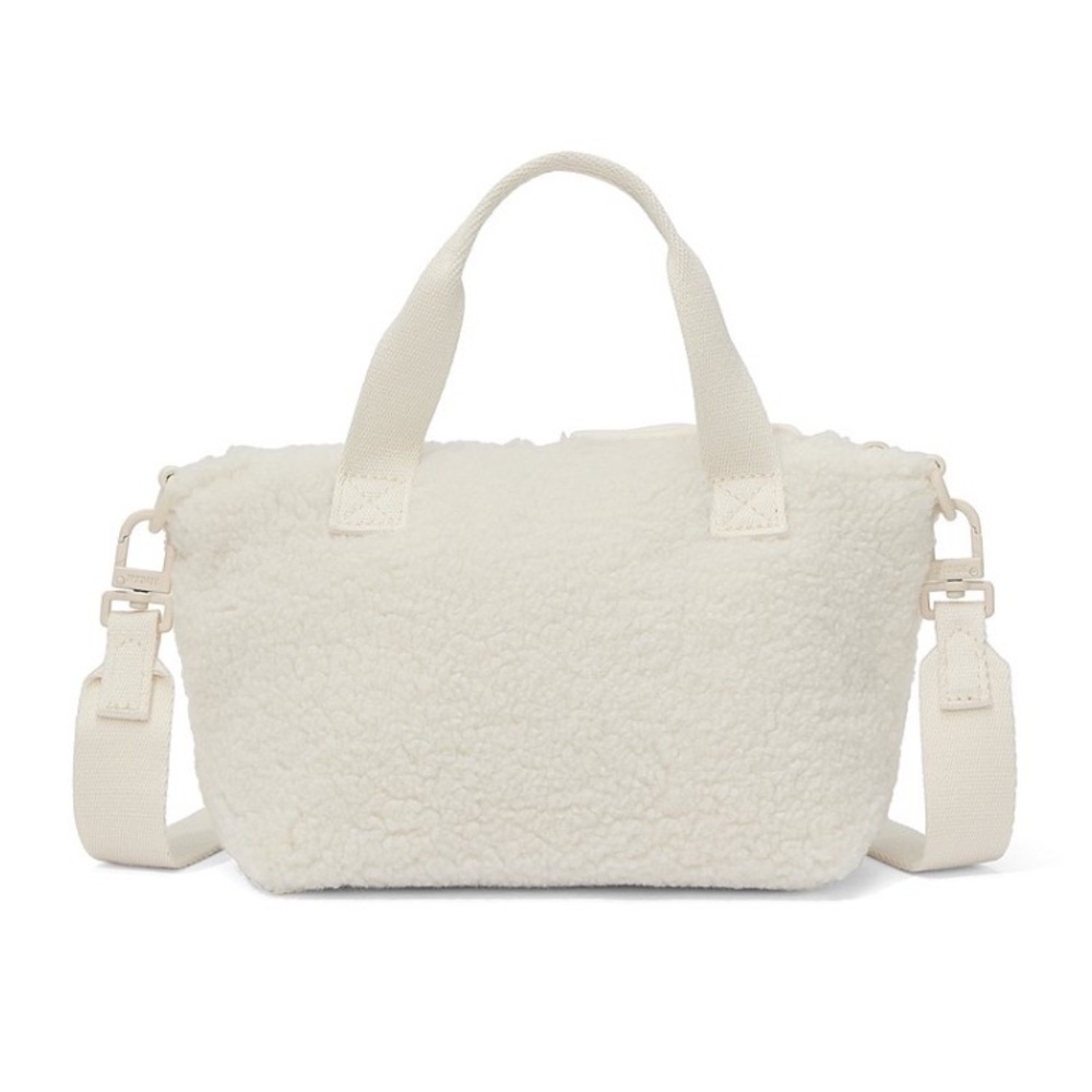 PINK Plush Teddy Mini Adjustable Crossbody Bag